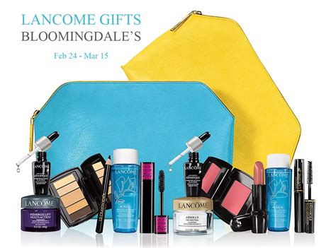 upcoming lancome gift with purchase